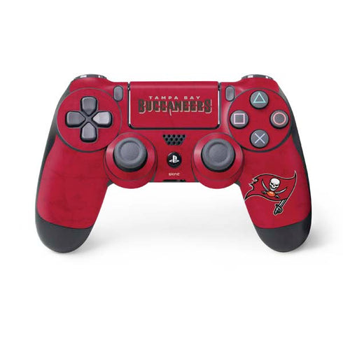 NFL Tampa Bay Buccaneers Distressed PlayStation PS4 Skins