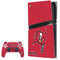NFL Tampa Bay Buccaneers Distressed PS5 Pro Bundle Skin