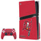 NFL Tampa Bay Buccaneers Distressed PS5 Pro Disk Bundle Skin