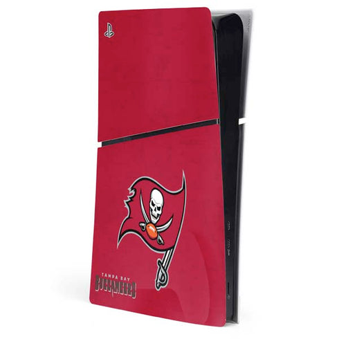 NFL Tampa Bay Buccaneers Distressed PlayStation PS5 Skins