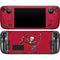 NFL Tampa Bay Buccaneers Distressed Steam Deck Handheld Gaming Computer OLED Skin