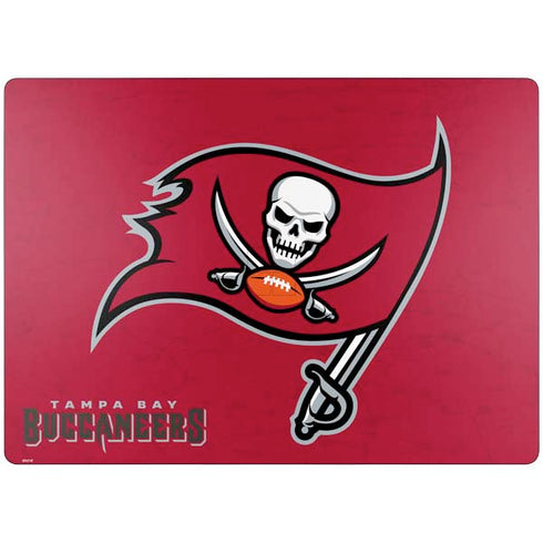 NFL Tampa Bay Buccaneers Distressed Surface Laptop 7 15in Skin