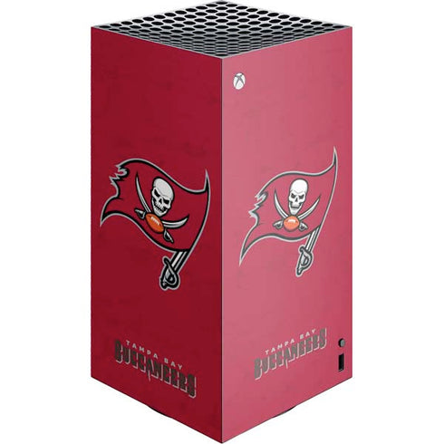 NFL Tampa Bay Buccaneers Distressed Xbox Series X Skins