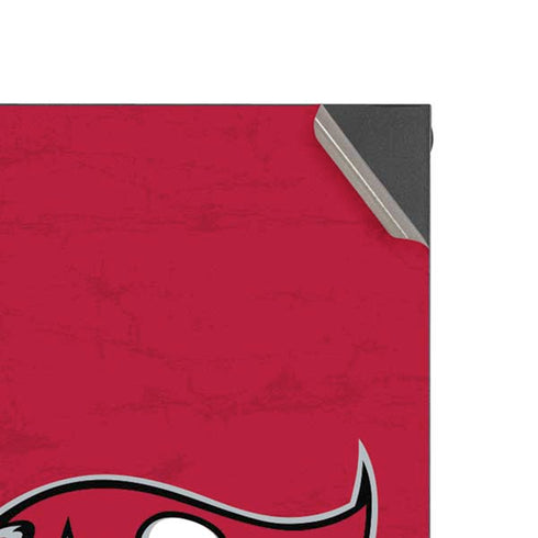 NFL Tampa Bay Buccaneers Distressed XBox Series X Digital Edition Console Skin