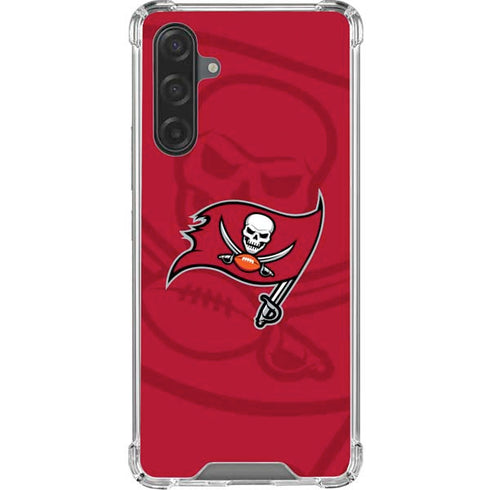 NFL Tampa Bay Buccaneers Double Vision Galaxy A17 Clear Case