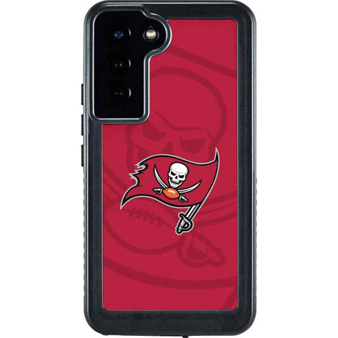 NFL Tampa Bay Buccaneers Double Vision Galaxy S24 Plus Waterproof Case