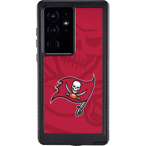 NFL Tampa Bay Buccaneers Double Vision Galaxy S24 Ultra Waterproof Case