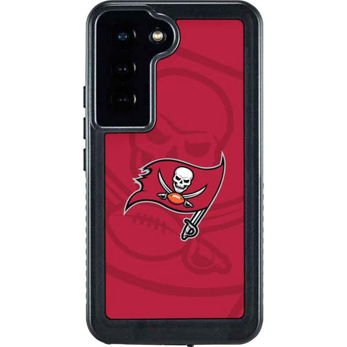 NFL Tampa Bay Buccaneers Double Vision Galaxy S24 Waterproof Case