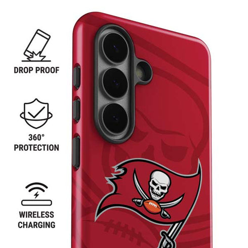 NFL Tampa Bay Buccaneers Double Vision Galaxy S26 Impact Case