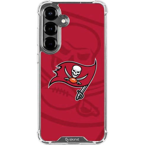 NFL Tampa Bay Buccaneers Double Vision Galaxy S26 Plus Clear Case