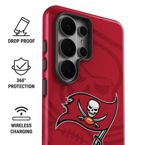 NFL Tampa Bay Buccaneers Double Vision Galaxy S26 Ultra Impact Case