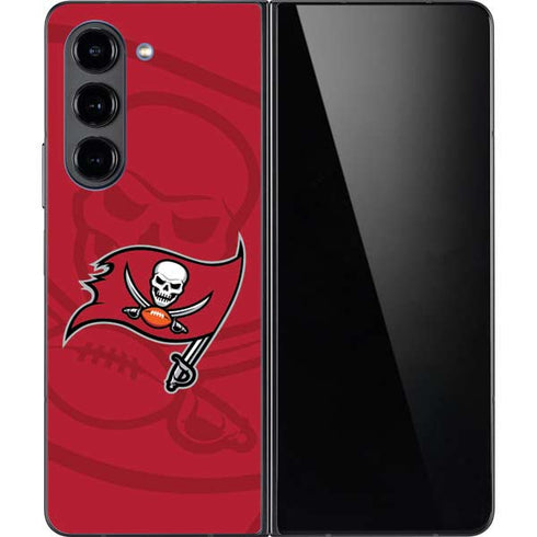 NFL Tampa Bay Buccaneers Double Vision Galaxy Z Fold5 5G Skin