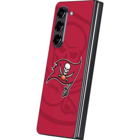 NFL Tampa Bay Buccaneers Double Vision Galaxy Z Fold5 5G Skin