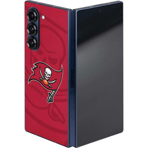 NFL Tampa Bay Buccaneers Double Vision Galaxy Z Fold6 Skin