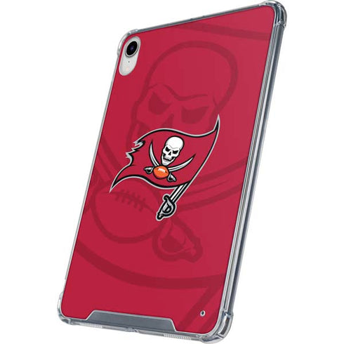 NFL Tampa Bay Buccaneers Double Vision iPad 11th Gen (2025) Clear Case