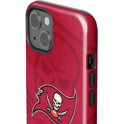 NFL Tampa Bay Buccaneers Double Vision iPhone 15 Impact Case