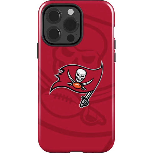 NFL Tampa Bay Buccaneers Double Vision iPhone 15 Pro Impact Case