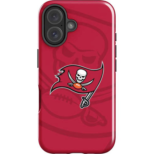NFL Tampa Bay Buccaneers Double Vision iPhone 16 Plus Impact Case