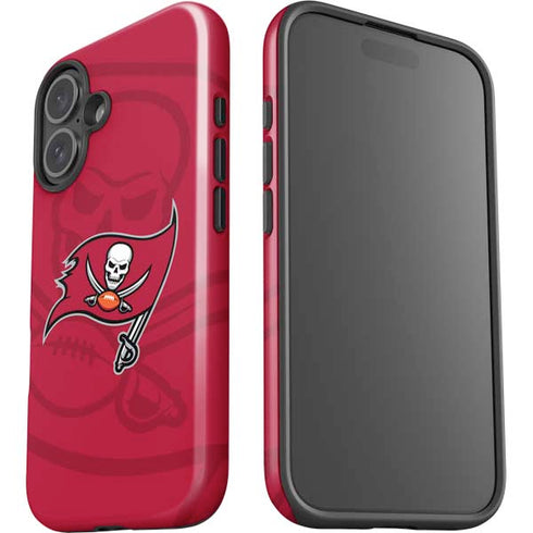 NFL Tampa Bay Buccaneers Double Vision iPhone 16 Plus Impact Case