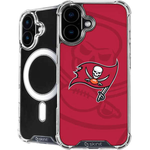 NFL Tampa Bay Buccaneers Double Vision iPhone 16 Plus MagSafe Case