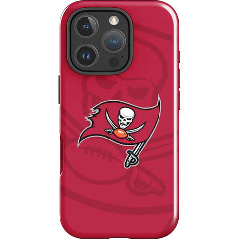 NFL Tampa Bay Buccaneers Double Vision iPhone 16 Pro Impact Case