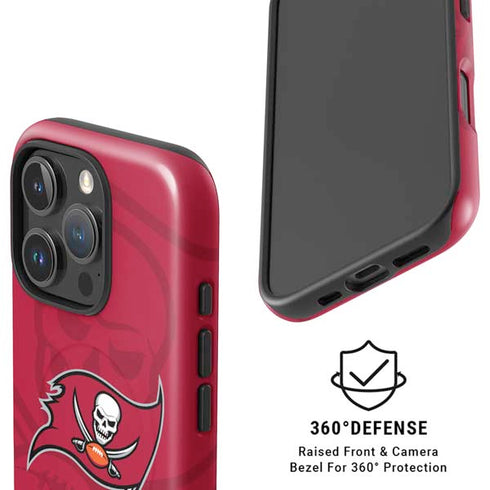 NFL Tampa Bay Buccaneers Double Vision iPhone 16 Pro Magsafe Impact Case