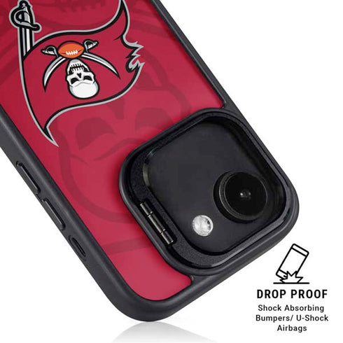 NFL Tampa Bay Buccaneers Double Vision iPhone 16e Kickstand Case