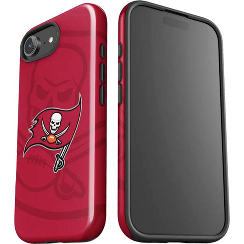 NFL Tampa Bay Buccaneers Double Vision iPhone 16e Impact Case