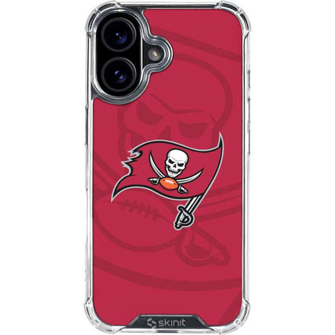 NFL Tampa Bay Buccaneers Double Vision iPhone 17 Clear Case