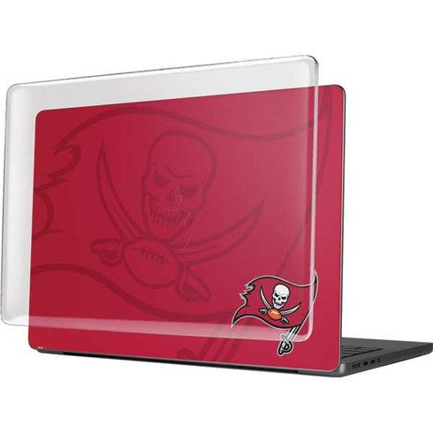 NFL Tampa Bay Buccaneers Double Vision MacBook Pro 14in (2021-24) Case plus Skin