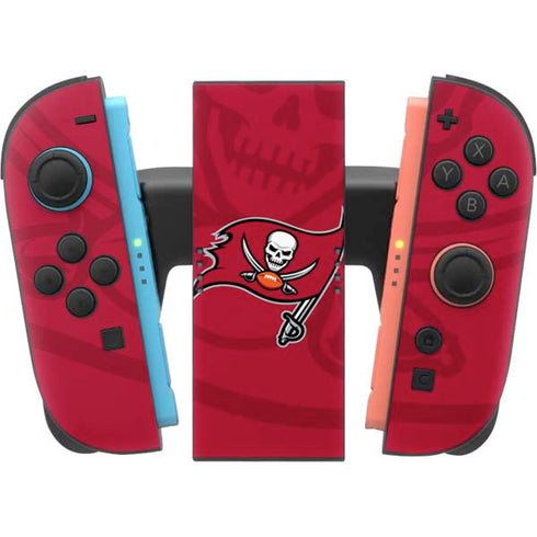 NFL Tampa Bay Buccaneers Double Vision Nintendo Switch 2 (2025) Joy-Con Controller Skin