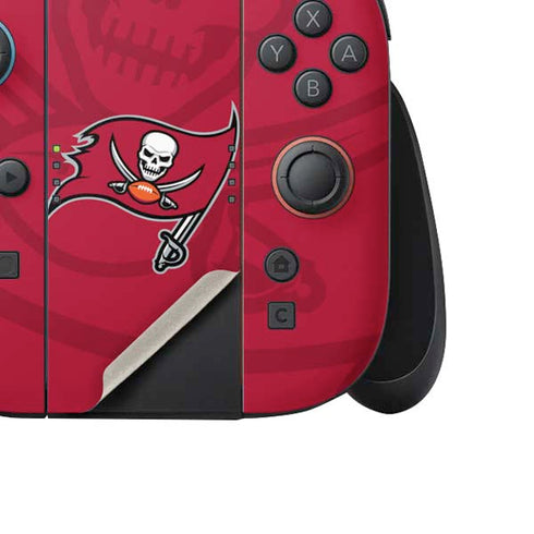 NFL Tampa Bay Buccaneers Double Vision Nintendo Switch 2 (2025) Joy-Con Controller Skin