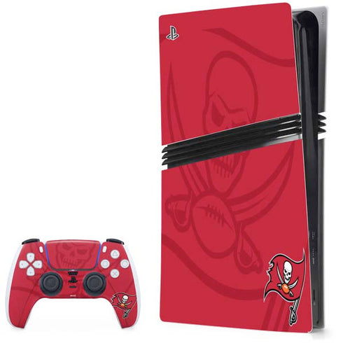 NFL Tampa Bay Buccaneers Double Vision PS5 Pro Bundle Skin