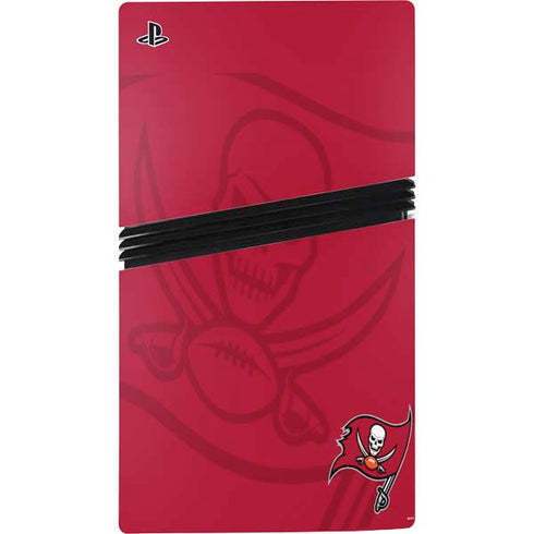 NFL Tampa Bay Buccaneers Double Vision PS5 Pro Disk Bundle Skin