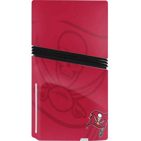 NFL Tampa Bay Buccaneers Double Vision PS5 Pro Disk Bundle Skin