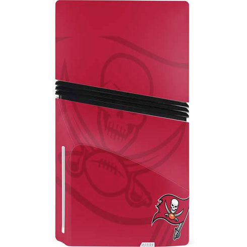 NFL Tampa Bay Buccaneers Double Vision PS5 Pro Disk Console Skin