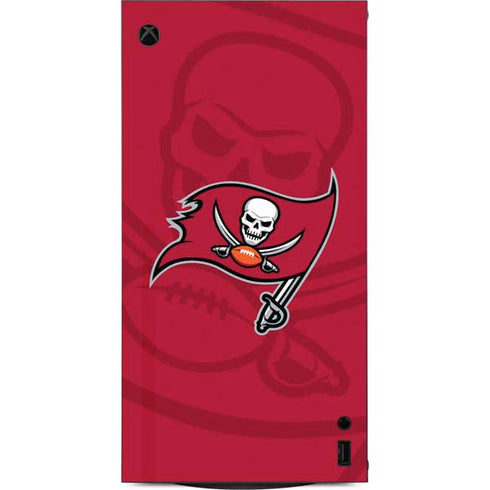 NFL Tampa Bay Buccaneers Double Vision XBox Series X Digital Edition Console Skin