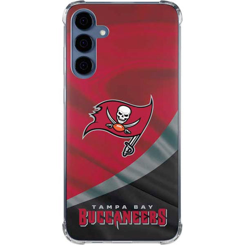 NFL Tampa Bay Buccaneers Galaxy A55 5G Clear Case