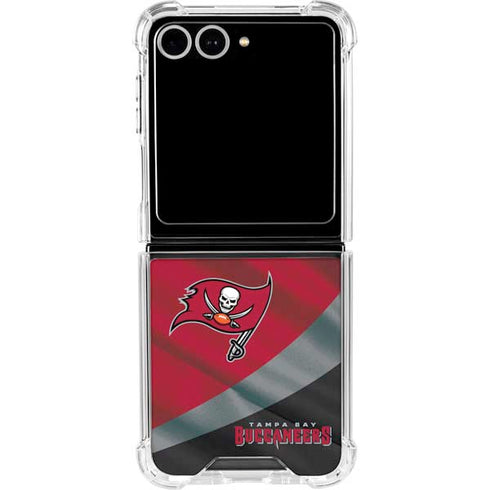 NFL Tampa Bay Buccaneers Galaxy Z Flip7 Clear Case
