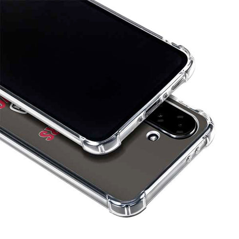 NFL Tampa Bay Buccaneers Helmet Galaxy A36 5G Clear Case