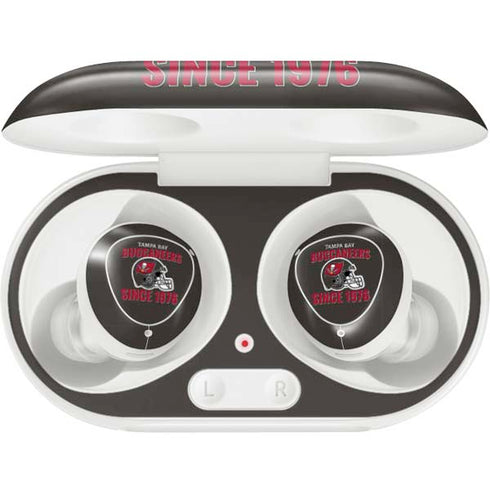 NFL Tampa Bay Buccaneers Helmet Galaxy Buds Plus Skin