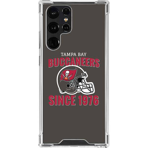 NFL Tampa Bay Buccaneers Helmet Galaxy S23 Ultra Clear Case