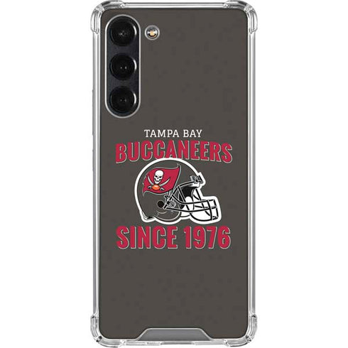 NFL Tampa Bay Buccaneers Helmet Galaxy S24 FE Clear Case