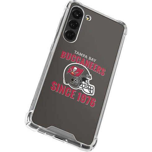 NFL Tampa Bay Buccaneers Helmet Galaxy S24 FE Clear Case