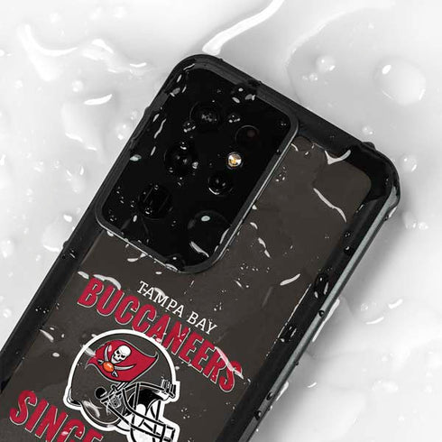 NFL Tampa Bay Buccaneers Helmet Galaxy S24 Ultra Waterproof Case