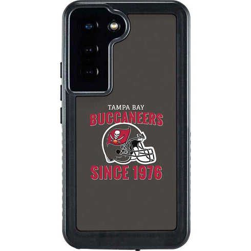 NFL Tampa Bay Buccaneers Helmet Galaxy S24 Waterproof Case