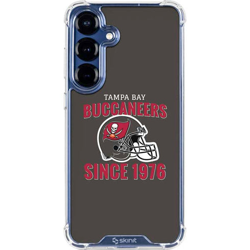 NFL Tampa Bay Buccaneers Helmet Galaxy S25 Clear Case