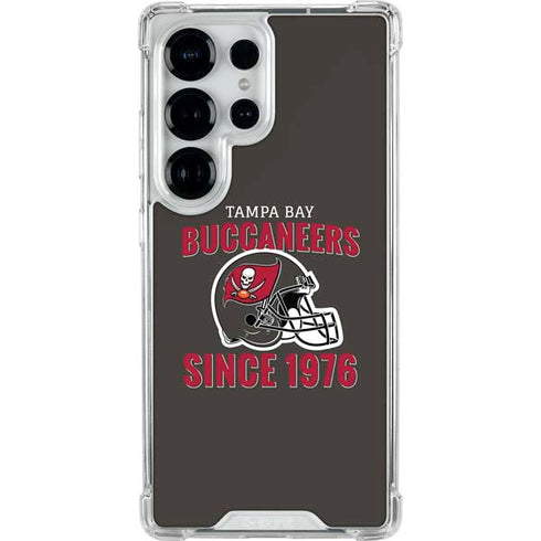 NFL Tampa Bay Buccaneers Helmet Galaxy S25 Ultra Clear Case