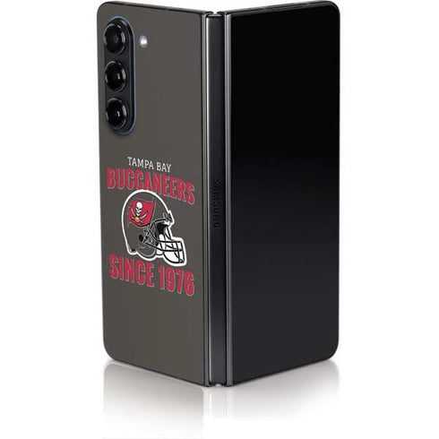 NFL Tampa Bay Buccaneers Helmet Galaxy Z Fold5 5G Skin