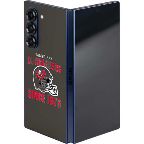 NFL Tampa Bay Buccaneers Helmet Galaxy Z Fold6 Skin